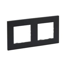 Legrand 768372 Raventi Füme İkili Çerçeve