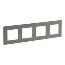 Legrand 768574 4'lü Raventi Bronz Çerçeve