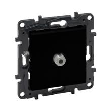 Legrand 768625 F Tipi Raventi Siyah Tv Prizi