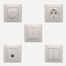 Legrand Salbei Serisi Beyaz RJ11 Tek Çıkışlı Anahtar Priz