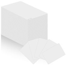 Leikurvo 50 adet NFC 215 kart: 85,5 × 54 mm NFC etiket beyaz kartlar NTAG215 boş 504 bayt PVC plastik kartlar Tagmo ve Amiibo kartları ile uyumlu tüm NFC uyumlu akıllı telefonlar ve cihazlar için