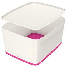 Leitz 52161023 Beyaz Metalik Pembe A4 Saklama Kutusu