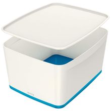 Leitz 52161036 Mavi Beyaz Saklama Kabı