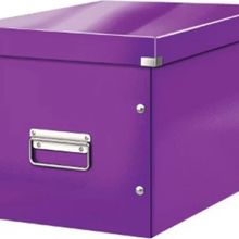 Leitz 6108 Wow C&S Metalik Mor Küp Saklama Kutusu