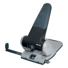 Leitz Siyah Format Sınırlaması ve Ayar Çubuğu Metal Güçlü Metal Delgeç