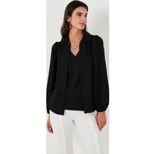 Lela 611BZ0353 Siyah Kadın Bluz