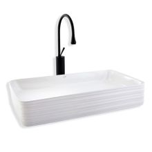 Lena E-2106 Tezgah Üstü Porselen Lavabo
