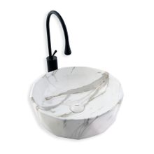 Lena E-2110M1 Tezgah Üstü Porselen Lavabo
