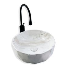 Lena E-2110M3 Tezgah Üstü Porselen Lavabo