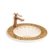Lena E-3055A Yarım Tezgah Üstü Porselen Lavabo
