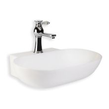 Lena E-4012 Beyaz Tezgah Üstü Porselen Lavabo