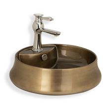 Lena E-4045 Beyaz Tezgah Üstü Lavabo