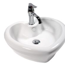 Lena E-4152 Tezgah Üstü Porselen Lavabo