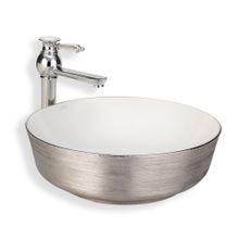 Lena E-5004G Tezgah Üstü Porselen Lavabo