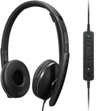 Lenovo 4XD1M45627 Wired ANC Headset Gen 2 MS Teams Sertifikalı Siyah Kablolu Kulaklık