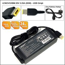 Lenovo ADP45CB 20V 3.25A 65w Uyumlu Laptop Adaptör
