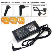 Lenovo Ideapad 110-14IBR 110-15ACL 20V 3.25A 65W Uyumlu Notebook Adaptör