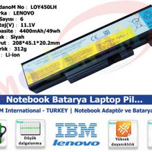 Lenovo Ideapad Y450G Batarya Pil
