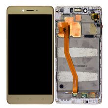 Lenovo K53A48 K6 Note Dokunmatik Siyah Çıtalı Servis Lcd Ekran