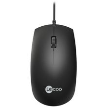 Lenovo Lecoo MS100 Siyah USB Kablolu 1000 DPI 3 Tuşlu Optik Mouse