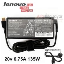 Lenovo Legion Y520 Y520-15IKB Y520-15IKBN 20V 6.75A 135W Uyumlu Notebook Adaptör