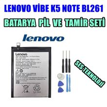 Lenovo Vibe K5 Note Batarya Pil ve Tamir Seti