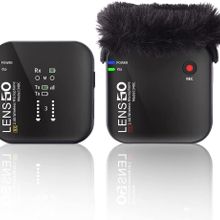 Lensgo 348C Siyah 1V1 Kablosuz Tekli Mikrofon Seti
