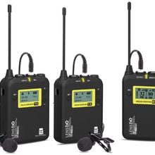 Lensgo LWM-328C Kablosuz İkili Yaka Mikrofonu Seti