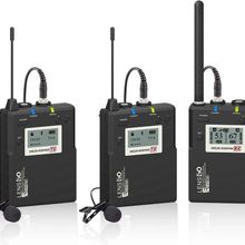 Lensgo LWM-338C Kablosuz İkili Yaka Mikrofonu Seti