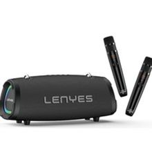 Lenyes S860 V5.3 Siyah Rgb Işıklı Taşınabilir Bluetooth Speaker Hoparlör