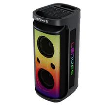 Lenyes S882 Su Geçirmez Mikrofonlu Çoklu Giriş RGB Işıklı TWS Karaoke FM Bluetooth Hoparlör