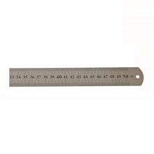 Leo 500x30 mm Çift Taraflı Çelik Cetvel
