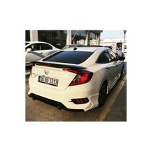 Leon Part Çmk Honda Civic Fc5 2016 2020 Işıksız Boyasız Turbo Spoiler