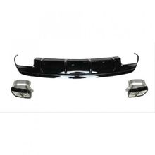 Leon Part Çmk Mercedes W176 12 15 A45 Difüzör Amg Siyah Egzoz Seti