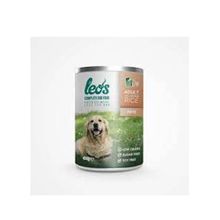 Leo's 6 Adet 400 gr Somonlu ve Pirinçli Pate Yetişkin Köpek Konservesi