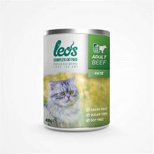 Leo's 6x400 gr Sığır Etli Ezme Kedi Konservesi