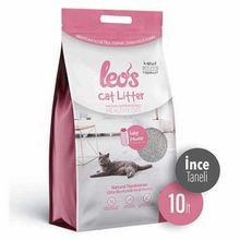 Leos Cat Litter Baby Powder Kokulu İnce Taneli 10 lt Kedi Kumu