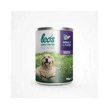 Leo's Kuzu Etli ve Pirinçli Pate Konserve Yetişkin 12x400 gr Köpek Maması