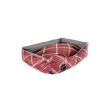 Lepus Bordo Xlarge 68x92x27 cm Köpek Yatağı
