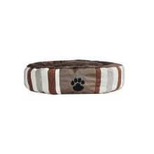 Lepus Kahverengi 57x16 cm Yumuşak Dolgulu Peluş Simit Kedi Yatağı