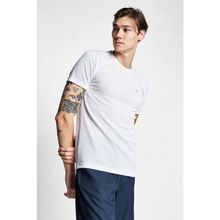 Lescon 22S-1298-22B Beyaz Erkek T-shirt
