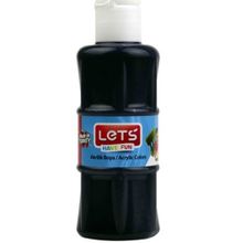 Lets 100 ml Siyah L-5759 Akrilik Boya