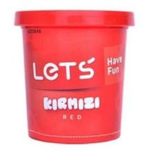 Lets Kırmızı 150 gr Oyun Hamuru