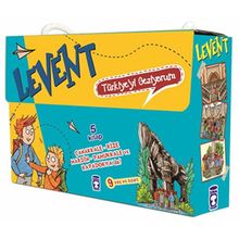 Levent Türkiyeyi Geziyorum 1 - 5 Kitap - Mustafa Orakçı - Timaş Çocuk Yayınları