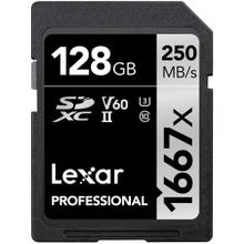 Lexar 128 gb Professional 1667x UHS-II SDXC Hafıza Kartı