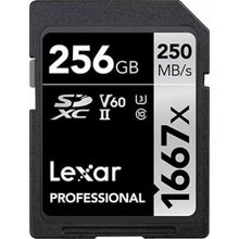 Lexar 256 GB 1667x SDXC™ UHS-II Professional Hafıza Kartı