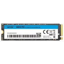Lexar LNM610P002T-RNNNG LNM610 2 TB M.2 2280 PCIe Gen3x4 Up to 3300 MB/s Read and 2600 MB/s Write SSD