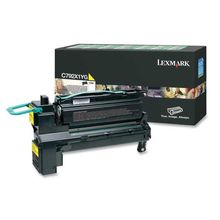 Lexmark C792-C792X1YG Sarı Yüksek Kapasiteli Toner