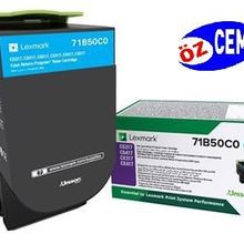 Lexmark CS317-71B50C0 Mavi Toner