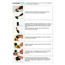 Lexmark KXCFQRW9 38 Uyumlu Renkli Toner Dolum Seti